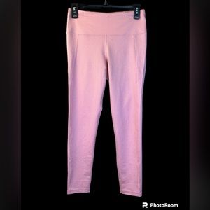 Under Armour High Rise Pink Leggings - Size Medium